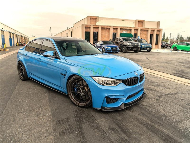 BMW F80 M3 Carbon Fiber Side Skirt Extensions
