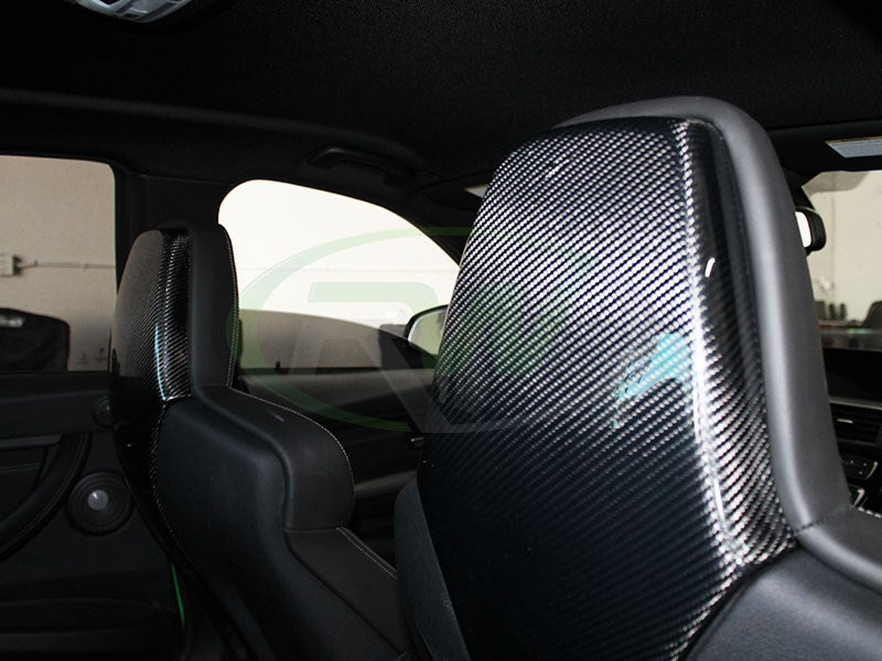 BMW F80 M3/F82 M4 Carbon Fiber Seat Backs