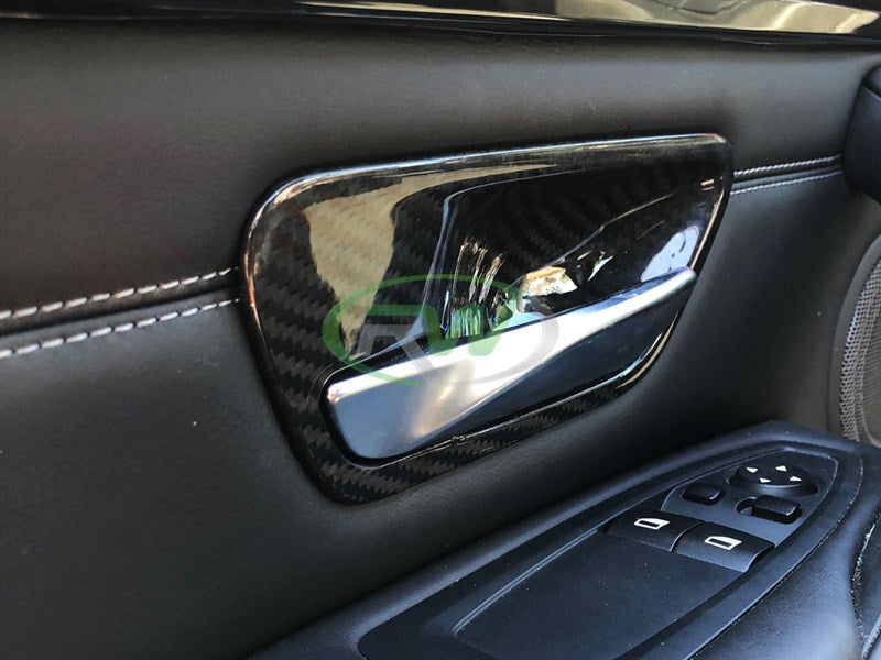 BMW F30 F32 F8x Carbon Fiber Door Handle Trims Secondary image
