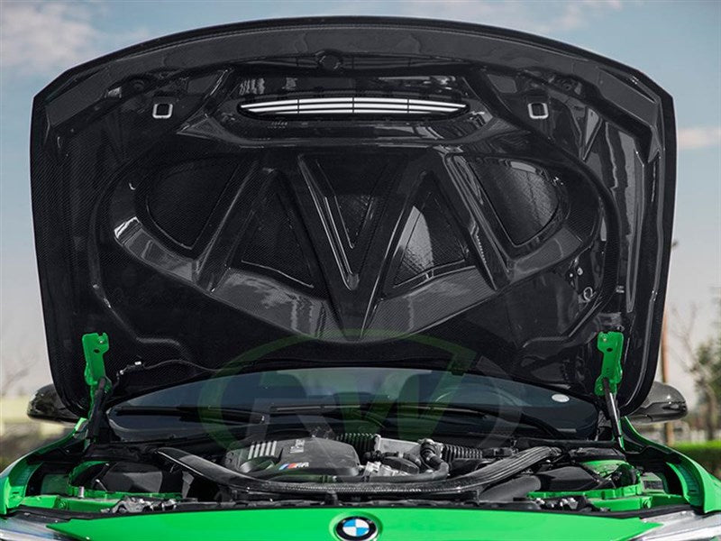 BMW F80 M3 / F82 F83 M4 GTS Style CF Hood Secondary image