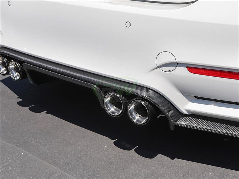 BMW F8X M3 M4 Exotics Style CF Rear Diffuser