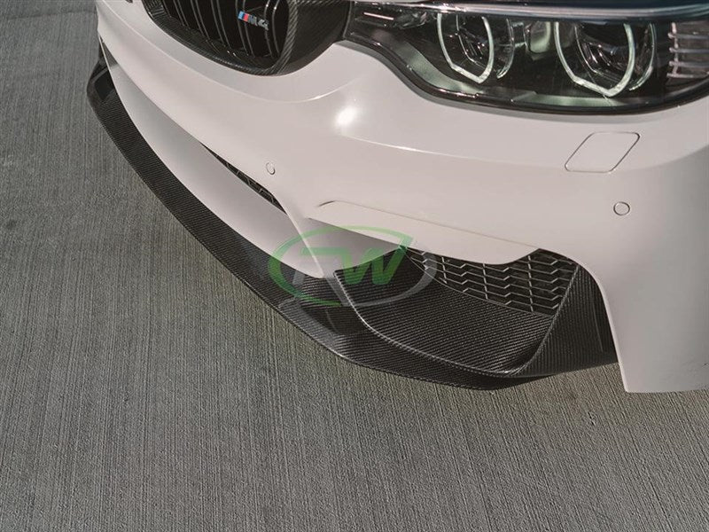 BMW F8X M3 M4 GTS Style CF Front Lip Spoiler