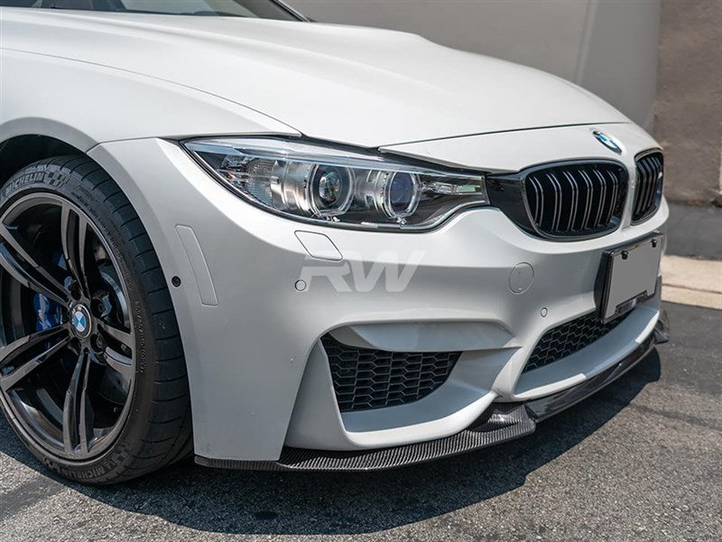 BMW F8X M3 M4 CS Style CF Front Lip Spoiler