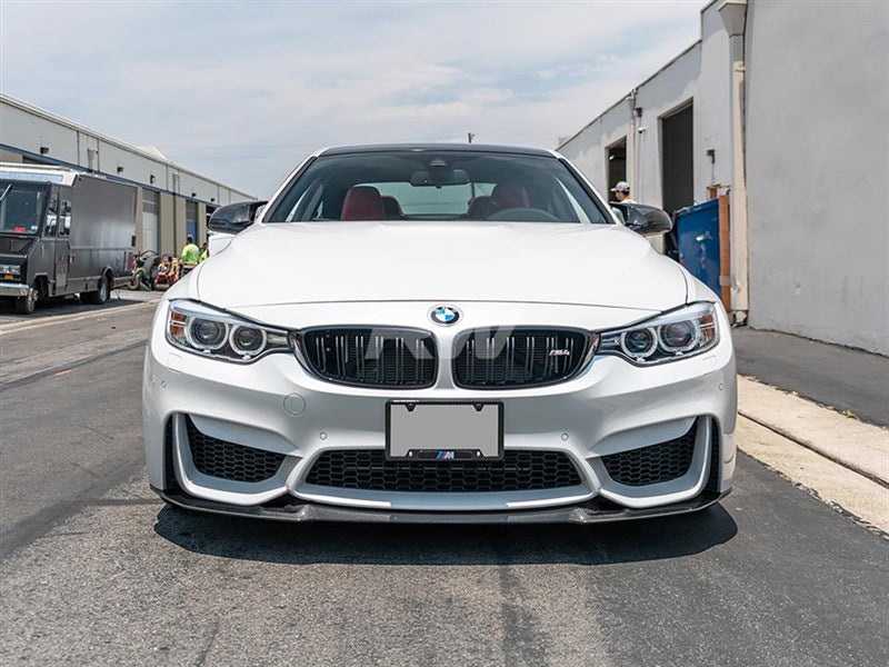 BMW F8X M3 M4 CS Style CF Front Lip Spoiler Secondary image