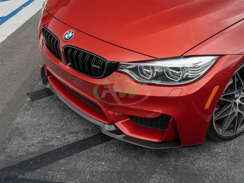 BMW F8X M3 M4 CS Style CF Front Lip Spoiler
