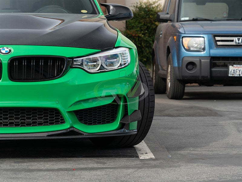 BMW F80 F82 F83 GT4 Style Carbon Fiber Canards Secondary image