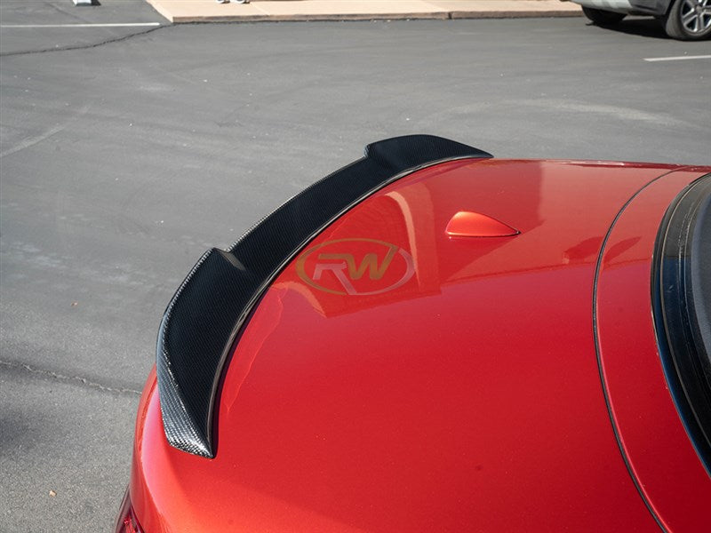 BMW F33 F83 CS Style Carbon Fiber Trunk Spoiler Secondary image