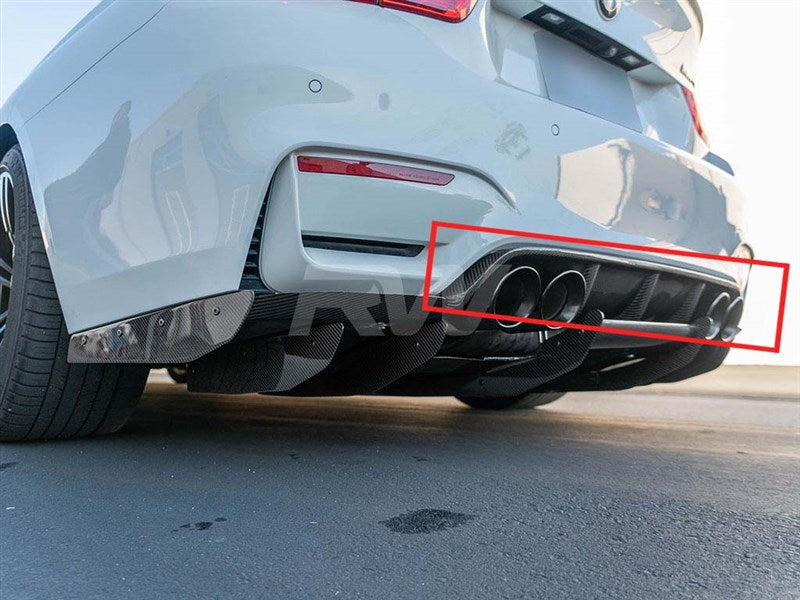 BMW F8X M3 M4 Varis Style CF Rear Diffuser