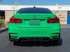BMW F8X Forged Carbon Rear Bumper Splitters