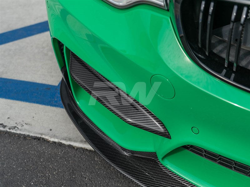 BMW F8X M3/M4 V2 Upper Carbon Fiber Splitters Secondary image