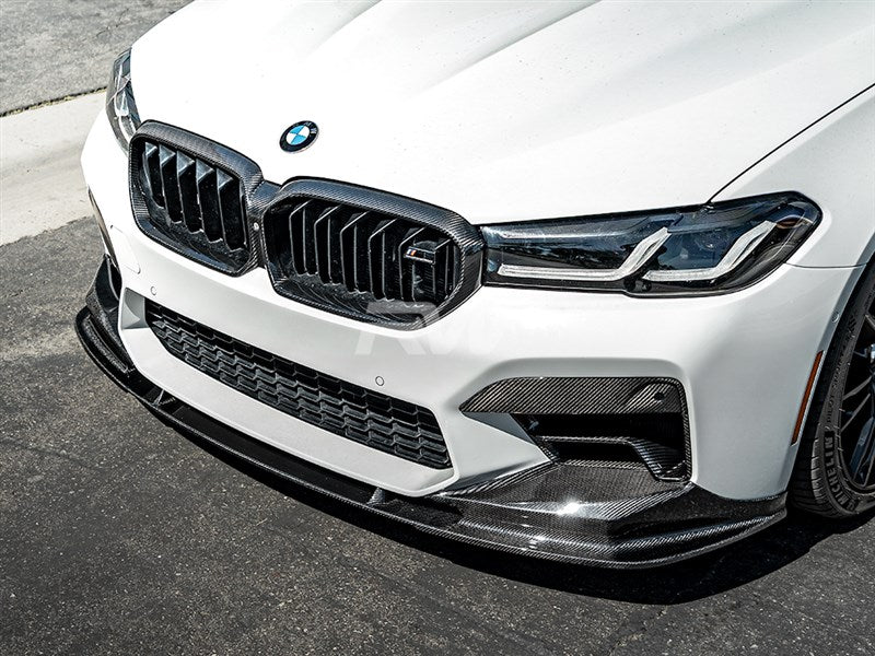 BMW F90 LCI 3D Style Carbon Fiber Front Lip