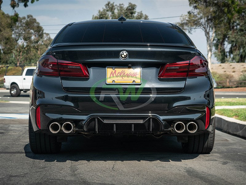BMW F90 M5 Performance Style CF Rear Diffuser Secondary image