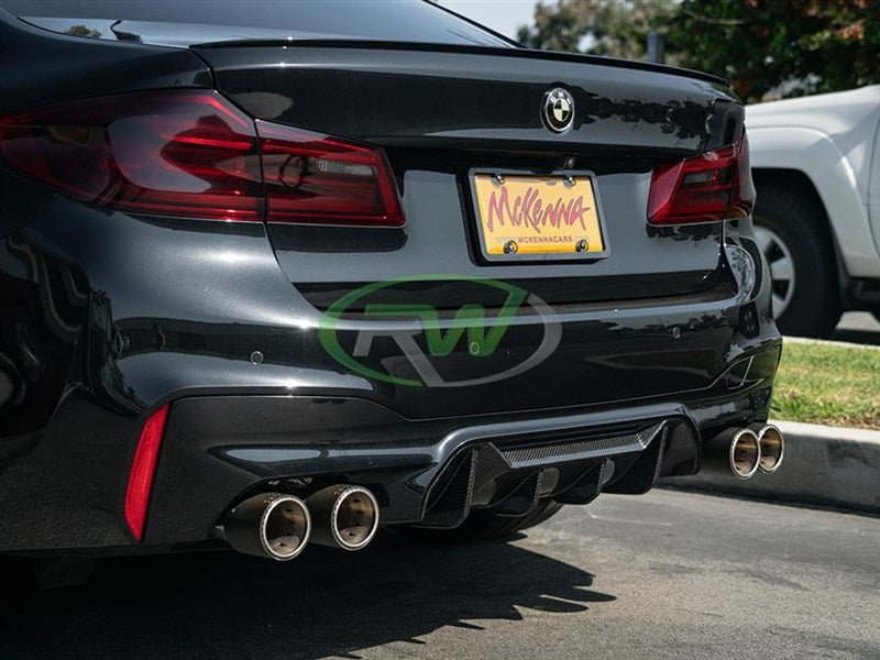 BMW F90 M5 Performance Style CF Rear Diffuser