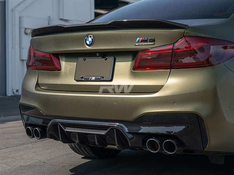 BMW F90 M5 Performance Style CF Rear Diffuser