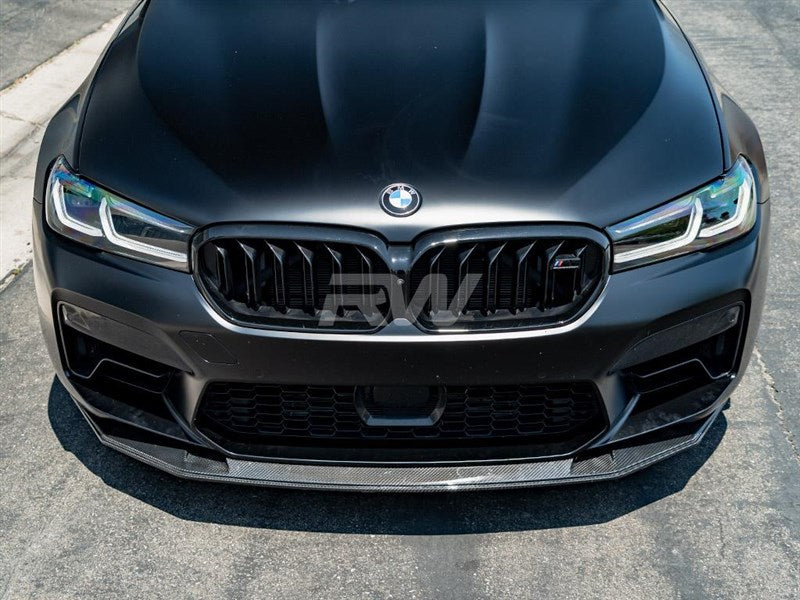BMW F90 M5 LCI GTS Style Carbon Fiber Front Lip Secondary image