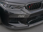 BMW F90 M5 CF Upper Bumper Splitters 18-20