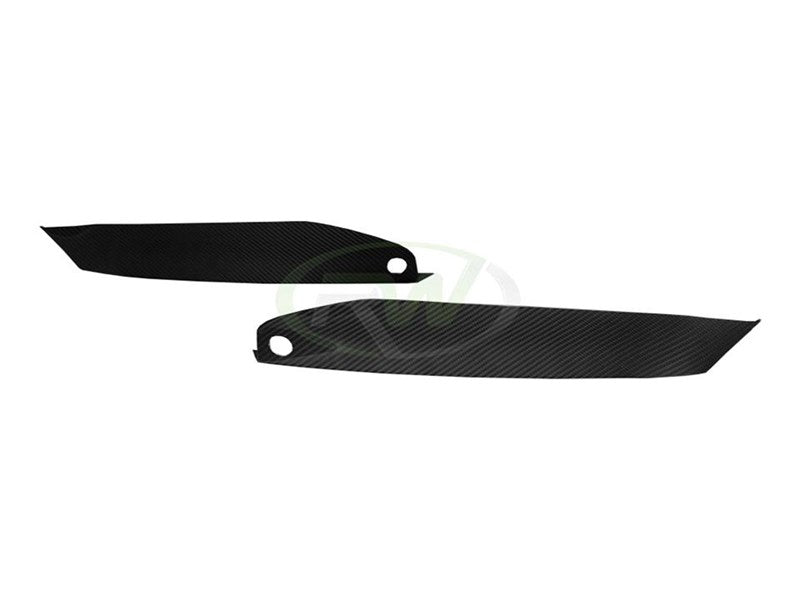 BMW F90 M5 CF Upper Bumper Splitters 18-20