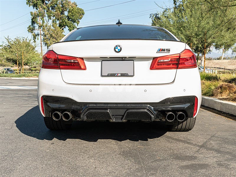 BMW F90 M5 CS Style Carbon Fiber Diffuser