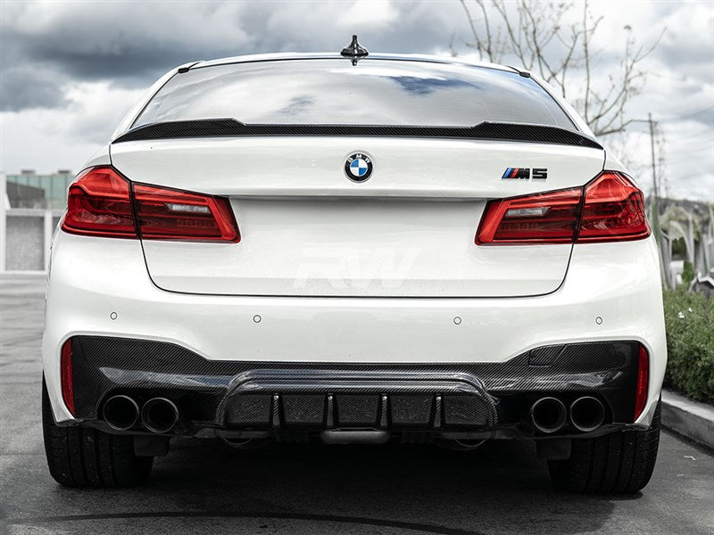 BMW F90 M5 DTM+ Carbon Fiber Rear Diffuser