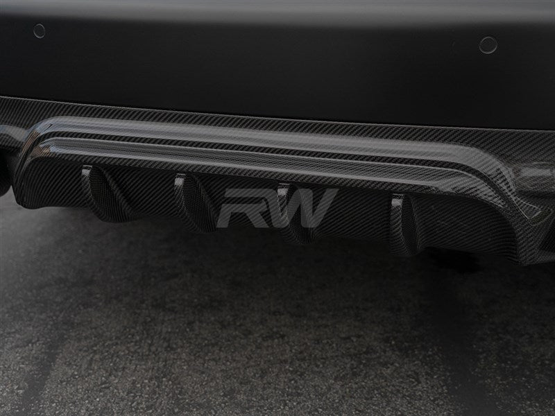 BMW F90 M5 DTM+ Carbon Fiber Rear Diffuser