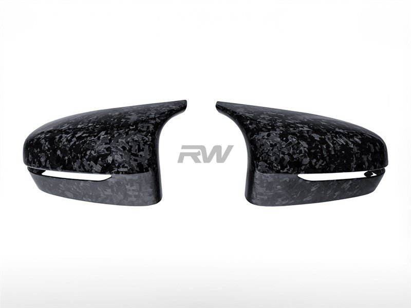 BMW M5/M8 Forged Carbon Mirror Caps Secondary image