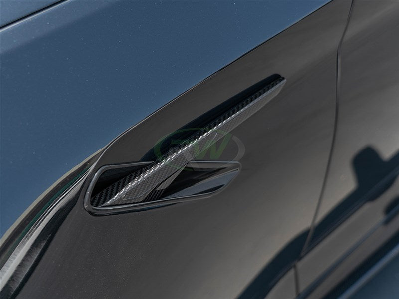 BMW F90 M5 Carbon Fiber Fender Trims