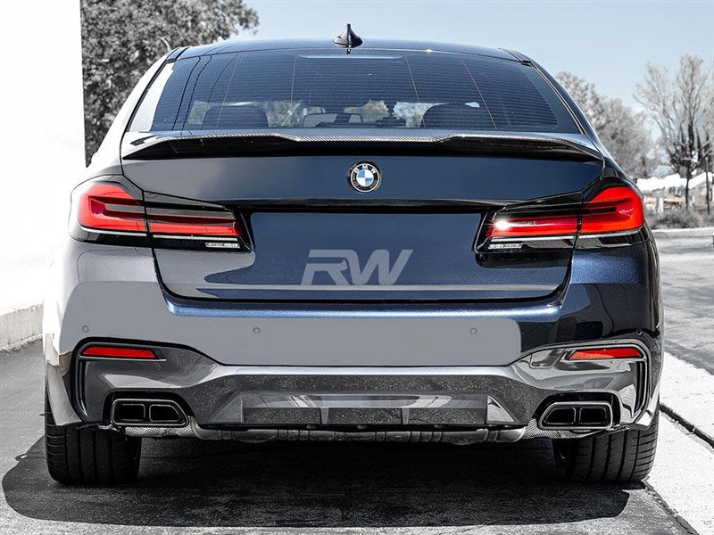 BMW G30 F90 Performance Style CF Trunk Spoiler