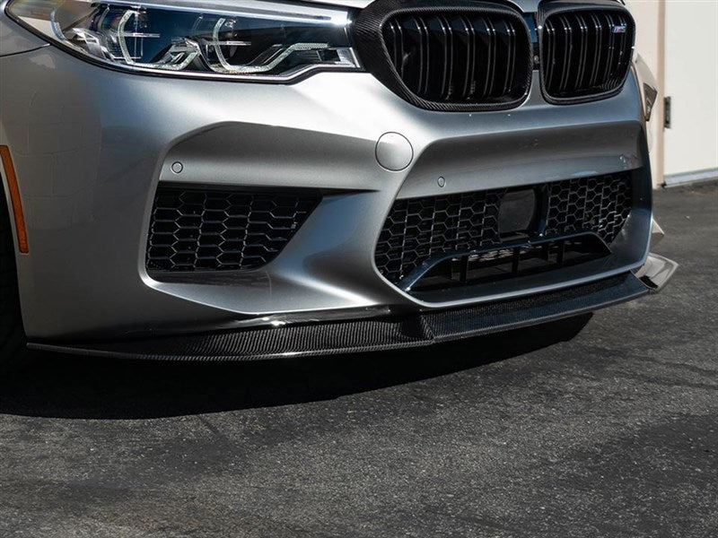 BMW F90 M5 RWS Carbon Fiber Front Lip Spoiler Secondary image