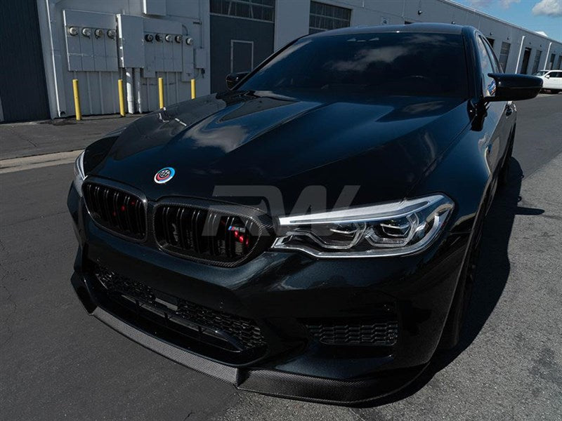 BMW F90 M5 RWS Carbon Fiber Front Lip Spoiler