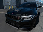 BMW F90 M5 RWS Carbon Fiber Front Lip Spoiler