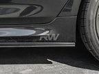 BMW G30 F90 RWS CF Side Skirt Extensions