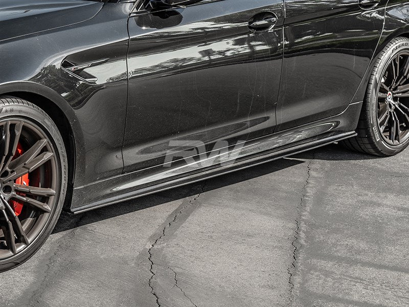 BMW G30 F90 RWS CF Side Skirt Extensions