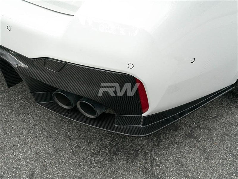 BMW F90 M5 RWS Carbon Fiber Rear Diffuser