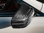 BMW M5 M8 M850i Carbon Fiber Mirror Caps