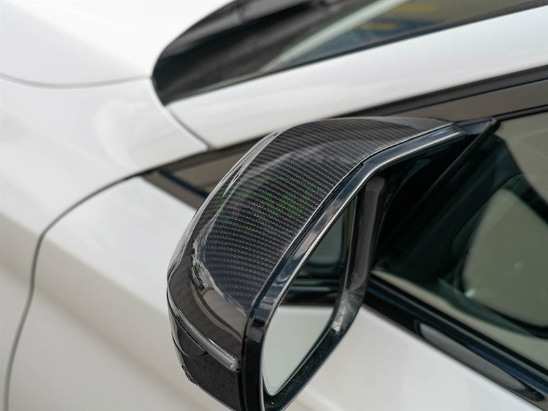 BMW M5 M8 M850i Carbon Fiber Mirror Caps
