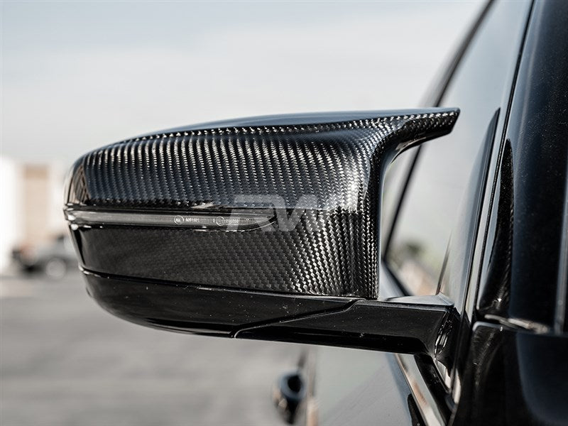 BMW M5 M8 M850i Carbon Fiber Mirror Caps