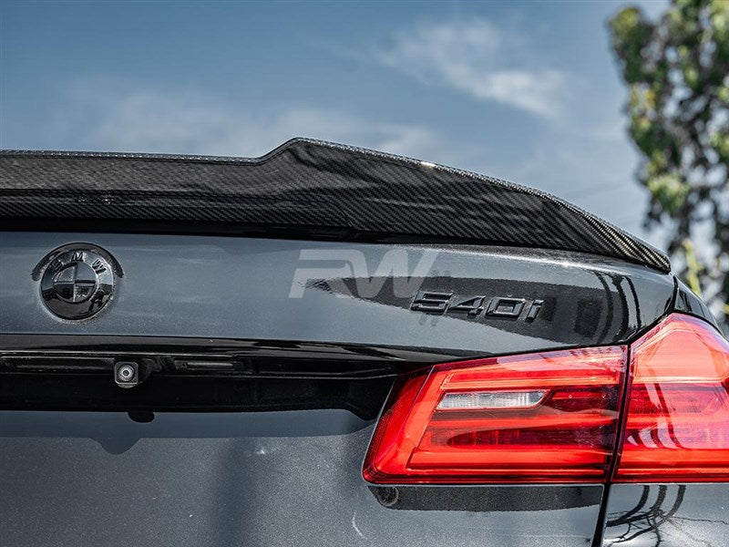 BMW G30 F90 GTX Carbon Fiber Trunk Spoiler