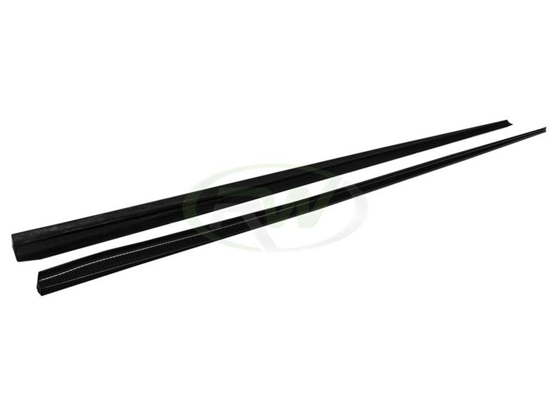 BMW G30 F90 3D Style CF Side Skirt Extensions