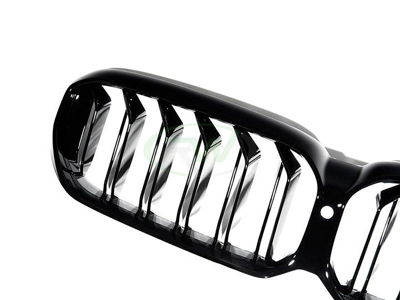 BMW F90 M5 LCI G30 LCI Gloss Black Grilles Secondary image