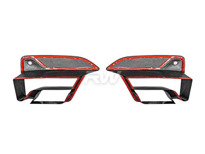 BMW F90 M5 LCI Carbon Fiber Duct Trims