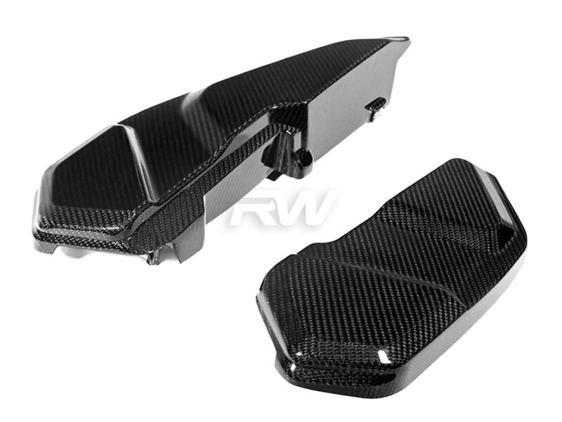 BMW F9X M5 M8 Carbon Engine Cover Extension Set