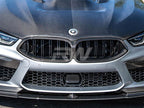 BMW G14 G15 G16 8-Series Dual Slat Carbon Fiber Grille