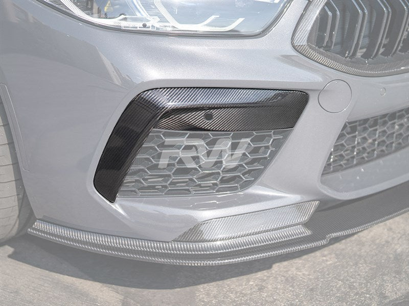BMW F9X M8 Carbon Fiber Front Duct Trims