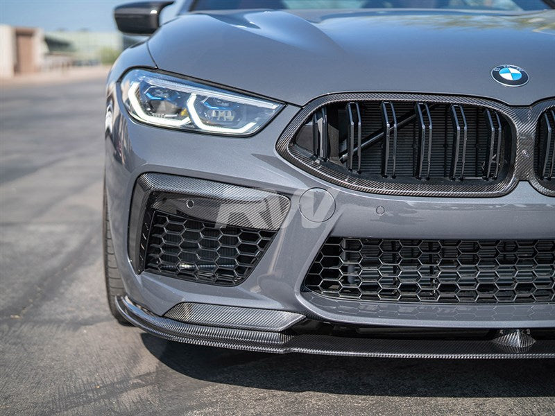 BMW F9X M8 Carbon Fiber Front Duct Trims
