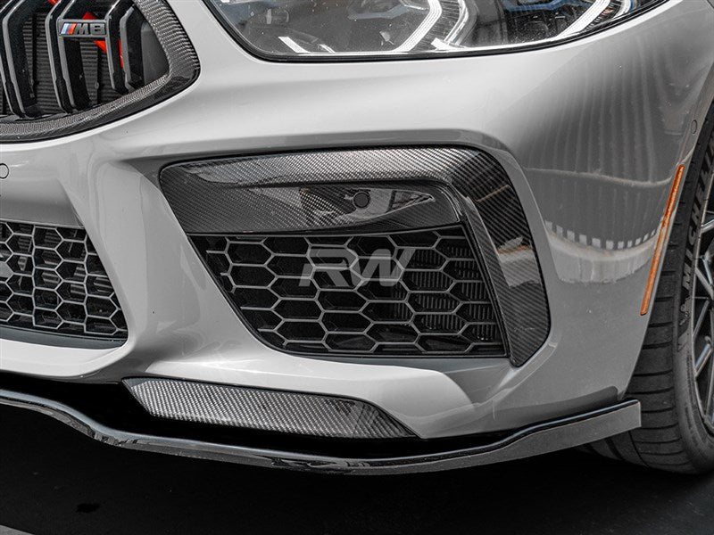 BMW F91 F92 F93 M8 Carbon Fiber Splitters Secondary image