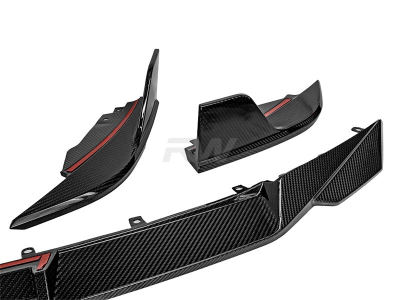 BMW F91 F92 F93 M8 SQ Style CF Front Lip