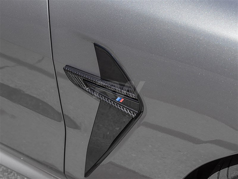 BMW F91 F92 F93 M8 Carbon Fiber Fender Trims Secondary image