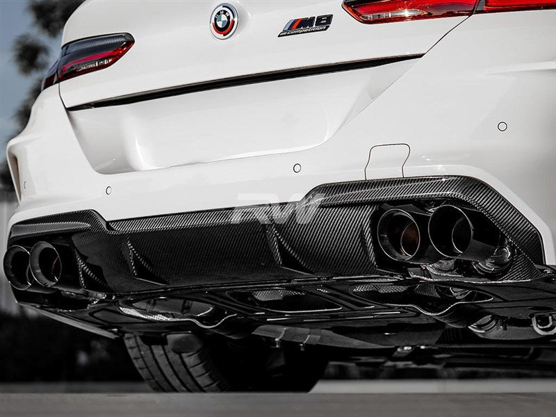 BMW F91 F92 F93 M8 OE Style CF Rear Diffuser