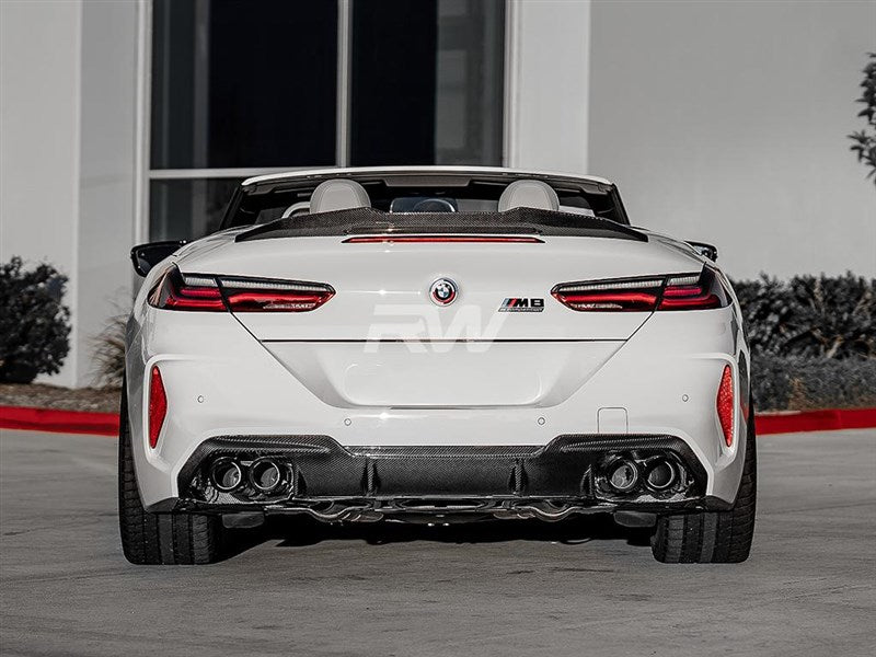 BMW F91 F92 F93 M8 OE Style CF Rear Diffuser Secondary image