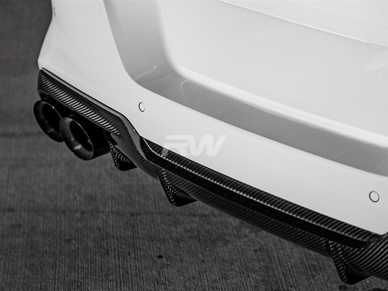 BMW F91 F92 F93 M8 OE Style CF Rear Diffuser